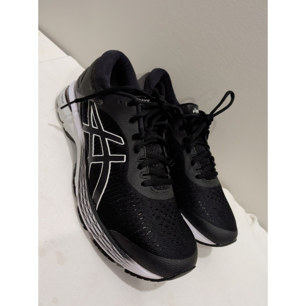ASICS Gel-Kayano 25 Shoes Mens Size 8 Black Running Cushioned Sneakers